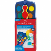 Akvarel boje Faber-Castell Connector - 24 boje, plava paleta