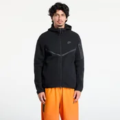 Nike M NK TCH FLC FZ WR HOODIE, muška jakna, crna HV0949