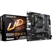 GIGABYTE B550M DS3H AC R2 maticna ploca AMD B550 Prikljucnice AM4 Mikro ATX