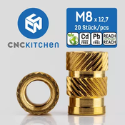 CNC Kitchen Navojni vložek M8 standard