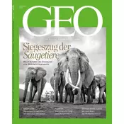 GEO 02/2025 - Siegeszug der Säugetiere