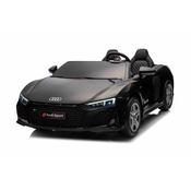Licenciran avto na akumulator Audi R8 Spyder LIFT - dvosed - črn