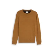 TOM TAILOR Pulover karamel