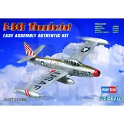 shumee Boss-80246 F-84E Thunderjet 1:72