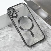 Torbica Magsafe Lux za iPhone 17 6.3 siva