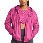 Jakna kapuco Under Armour UA PORT WINDBREAKER JKT-PNK