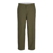 JACK & JONES Hlače JPSTEvan Elvaro temno zelena