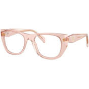 PRADA Okvir za naocare 0PR A18V 19Q1O1 52, Ženski, Roze