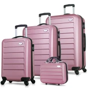 MyValice Set kofera 8442, 4 dela, Rose Gold