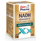 ZEINPHARMA NADH micro effect 15 mg, 40 kapsul
