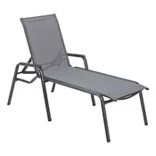 Kettler KETTLER Cirrus Silver Line aluminijska ležaljka 50 cm, antracit/siva