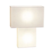 ByRydens 4024610-5000 - Stona lampa iSQUARE 1xE27/8W/230V bela