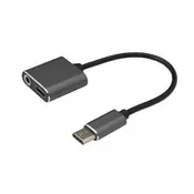 Adapter USB tip C-M tip C-M + 3.5mm Ž - SBOX