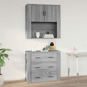 Zidni ormaric hrast sonome 80x33x80 cm konstruirano drvo
