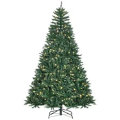 Homestar Božično drevo 700 toplih belih LED diod 2154 vej 210x142 cm zeleno