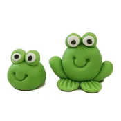 shumee Okras za torto - figurice žab, 2 kosa.