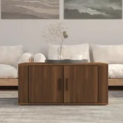 Stolic za kavu Smeda hrasta 80x50x36 cm konstruirano drvo