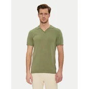 Blend Polo majica 20718362 Zelena Regular Fit