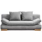 SOFA LEŽAJ tekstil siva