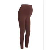 cfab Pajkice Seamless Umstandsleggings mit hohem Bund rjava