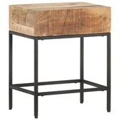 Vidaxl Stranska mizica 40x30x50 cm trden robusten mangov les
