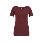 WE Fashion Majica burgund