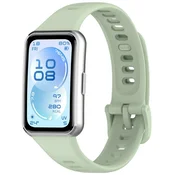 GS Silikonski pašček za Huawei Band 11/11 Pro, zelen
