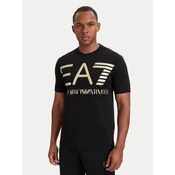 EA7 Emporio Armani Majica 7M002200 AF27188 MC004 Črna Regular Fit