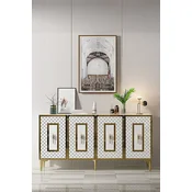Hanah Home Konzola Puma 150, 150x75x32 cm, Bela