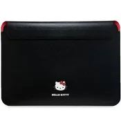 HELLO KITTY Ovitek Hello Kitty PU Metal Logo za prenosnik 14 - črn