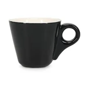 Črna porcelanasta skodelica za espresso 80 ml Barista – BonBistro