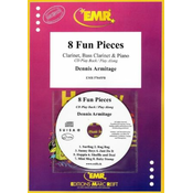 ARMITAGE:8 FUN PIECES CLARINET,BASS CLARINET & PIANO +CD