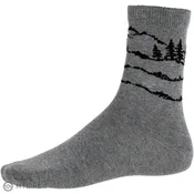 Srednje moške nogavice Viking boosocks, sive (45-47)