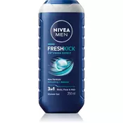 Nivea Cool Kick gel za prhanje za obraz  telo in lase (Shower Gel) 250 ml