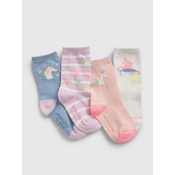 GAP Childrens socks unicorn socks, 4 pairs - Girls