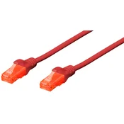 DIGITUS Digitus DK-1617-005-10 RJ45 omrežni kabel\, Patch kabel CAT 6 U/UTP 0.50 m siva 1 kos, (20519128)