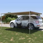 vidaXL Tenda za avtodom in počitniško prikolico 3,6x2,5x2,15 m bež