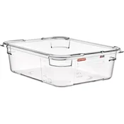 ARAVEN gastronorm posoda GN 1/2, polikarbonat, integrirana oznaka, globina: 100 mm, prostornina: 5,95 L