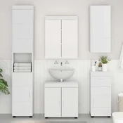 Set namještaja za kupaonicu TULUM 5 pcs Bijelo 60 x 34 x 63 cm