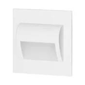 DRACO LED NEW 1,5W, stopniščna vgradna svetilka, 12VDC, 30lm, 3000K, bela, inovativen način vgrad