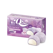Qlove Japonske torte Velvet Taro Mini Mochi 80g