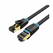 Vention Cat.8 SFTP Patch Cable 0,5m, Black