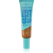 Rimmel Kind & Free Glow It Up Moisturising Skin Tint puder normalna koža 30 ml Odtenek 503 mocha