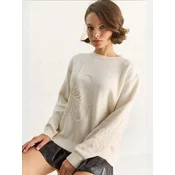 Bianco Lucci Pulover Pullover kremna