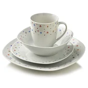 Mondex Jedilni servis porcelan AFFEKDESIGN by MONDEX Lea Mini 25,5/19,5/17 cm vijolična 16 kos, (5000226018)