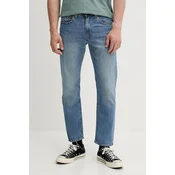 Kavbojke Levis 502 TAPER moške, siva barva