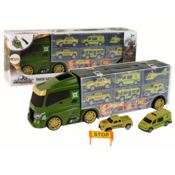 Lean Toys igracka Kamion za vucu automobila - Green