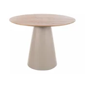 Miza Detroit 733 (Hrast + Kašmir) Kašmir, Hrast, 77cm, MDF plošča, Naravni furnir, Naravni furnir, MDF plošča