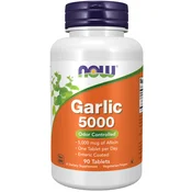 Now Foods NOW česen 5000 mcg alicin česnovo olje brez vonja 90 enteričnih tablet
