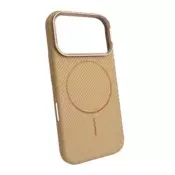 Maska Mag Case Kevlar Ultra Thin za iPhone 17 Pro Max krem